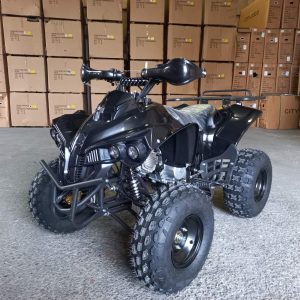Gyerek quad KXD 008 125cc Fekete erősített modell